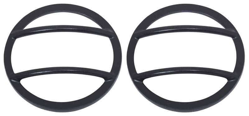 Kentrol Jeep JK Fog Light Cover Pair 07-18 Wrangler JK Textured Black Kentrol
