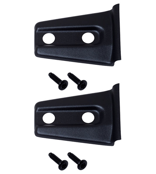 Kentrol Jeep JK Hood Hinge Overlays Pair 07-18 Wrangler JK Textured Black Kentrol