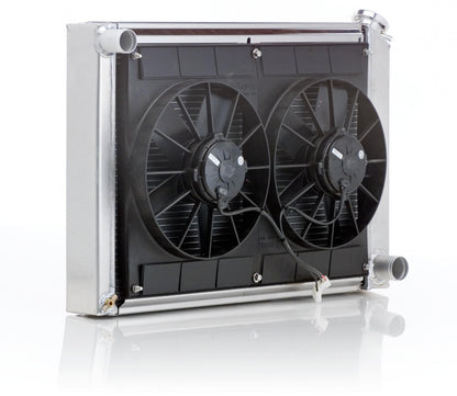 Radiator Module Direct-Fit Natural Finish for 88-99 Chevrolet/GM C/K 1500/2500/3500 Pickups w/Std Trans Radiator Be Cool-1