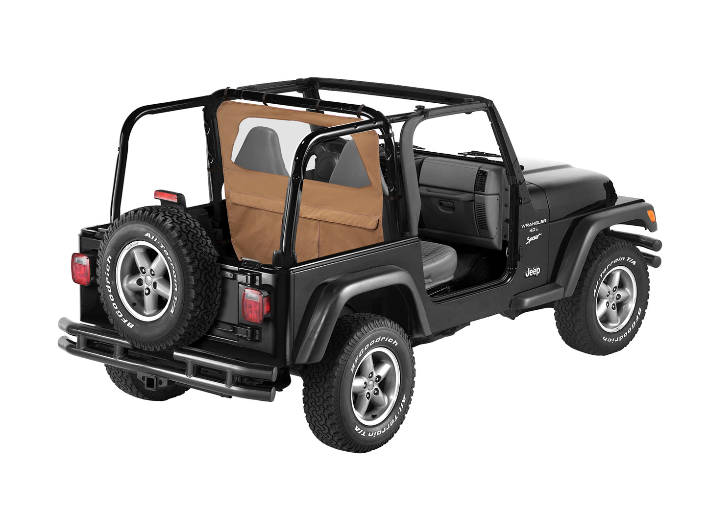 Bestop Standard Windjammer For Jeep 1997-2002 Wrangler TJ Bestop