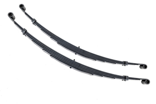 Rough Country Front Leaf Springs 4 Inch Lift Pair 70-80 Dodge W200 Truck 4WD Rough Country