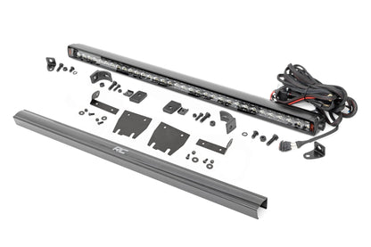 LED Hood Kit 30 Inch Spectrum Series Jeep Gladiator JT/Wrangler JL (18-26) Rough Country