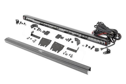 LED Hood Kit 30 Inch Spectrum Series Jeep Gladiator JT/Wrangler JL (18-26) Rough Country