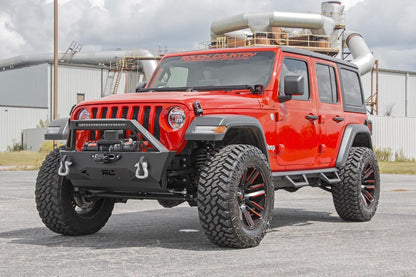 LED Light Kit Cowl Mount 50 Inch Spectrum Single Row Jeep Gladiator JT/Wrangler JL (18-26) Rough Country-4