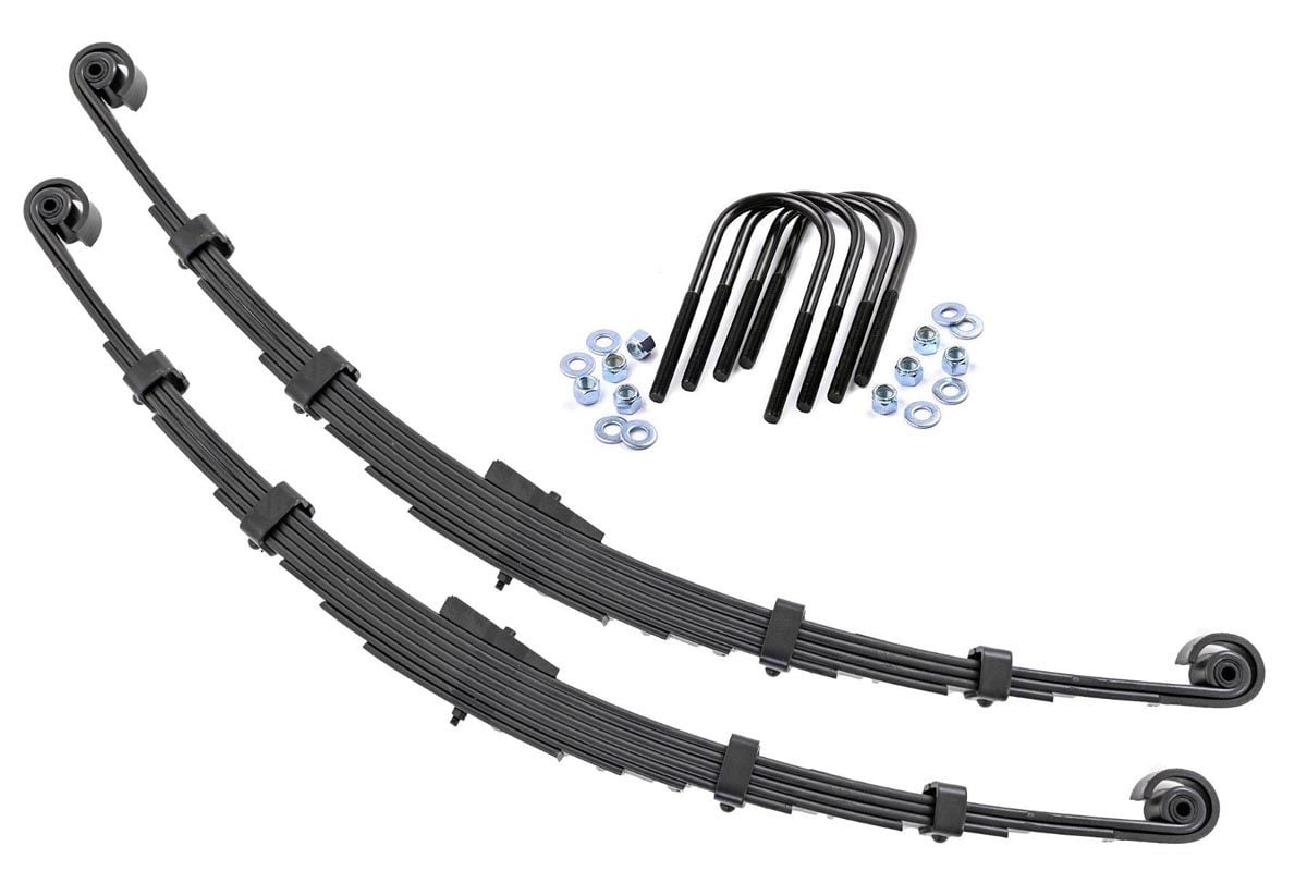 Rear Leaf Springs 2.5 Inch Lift Pair Jeep CJ5/CJ7 5 4WD (1955-1975) Rough Country