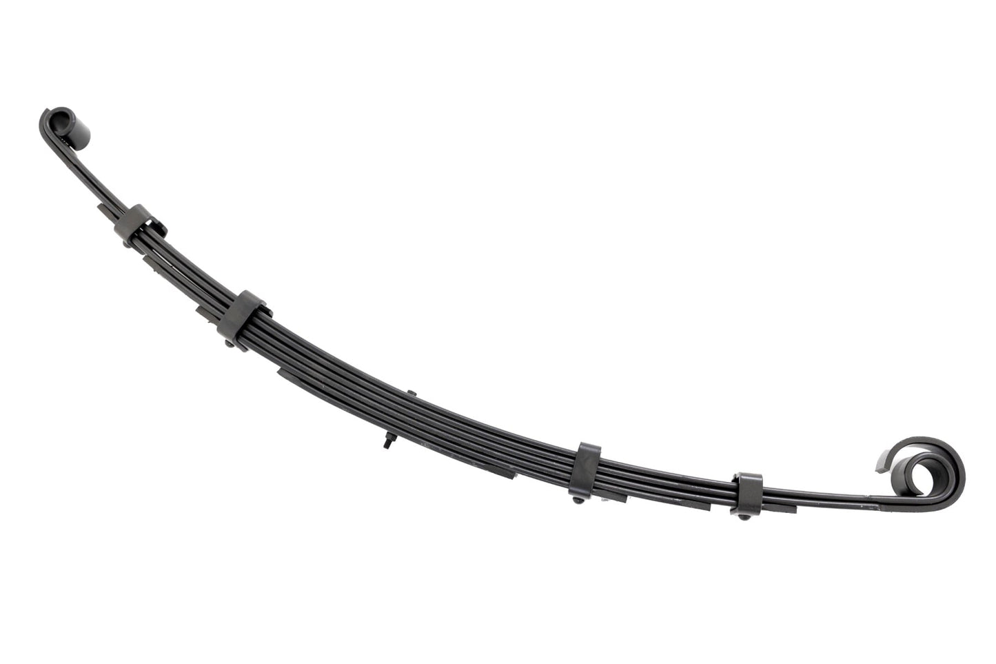 Front Leaf Springs 2.5 Inch Lift Pair Jeep CJ5/CJ7 5 4WD (1976-1983) Rough Country-1