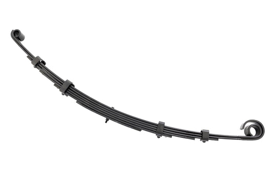 Front Leaf Springs 2.5 Inch Lift Pair Jeep CJ5/CJ7 5 4WD (1976-1983) Rough Country-1