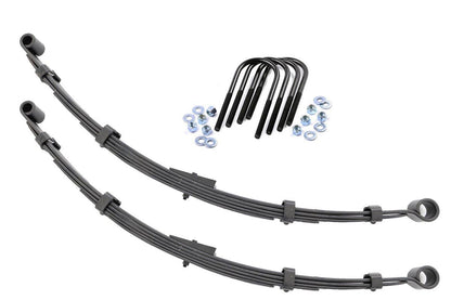 Rear Leaf Springs 2.5 Inch Lift Pair Jeep CJ5/CJ7 7 4WD (1976-1986) Rough Country