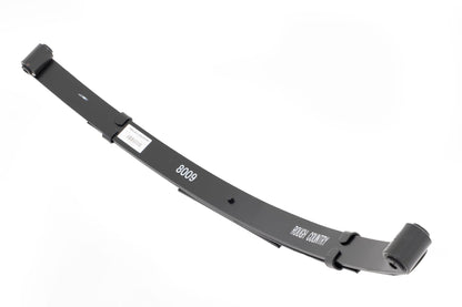 Front Leaf Springs 2.5 Inch Lift Pair Jeep Wrangler YJ 4WD (1987-1995) Rough Country-2