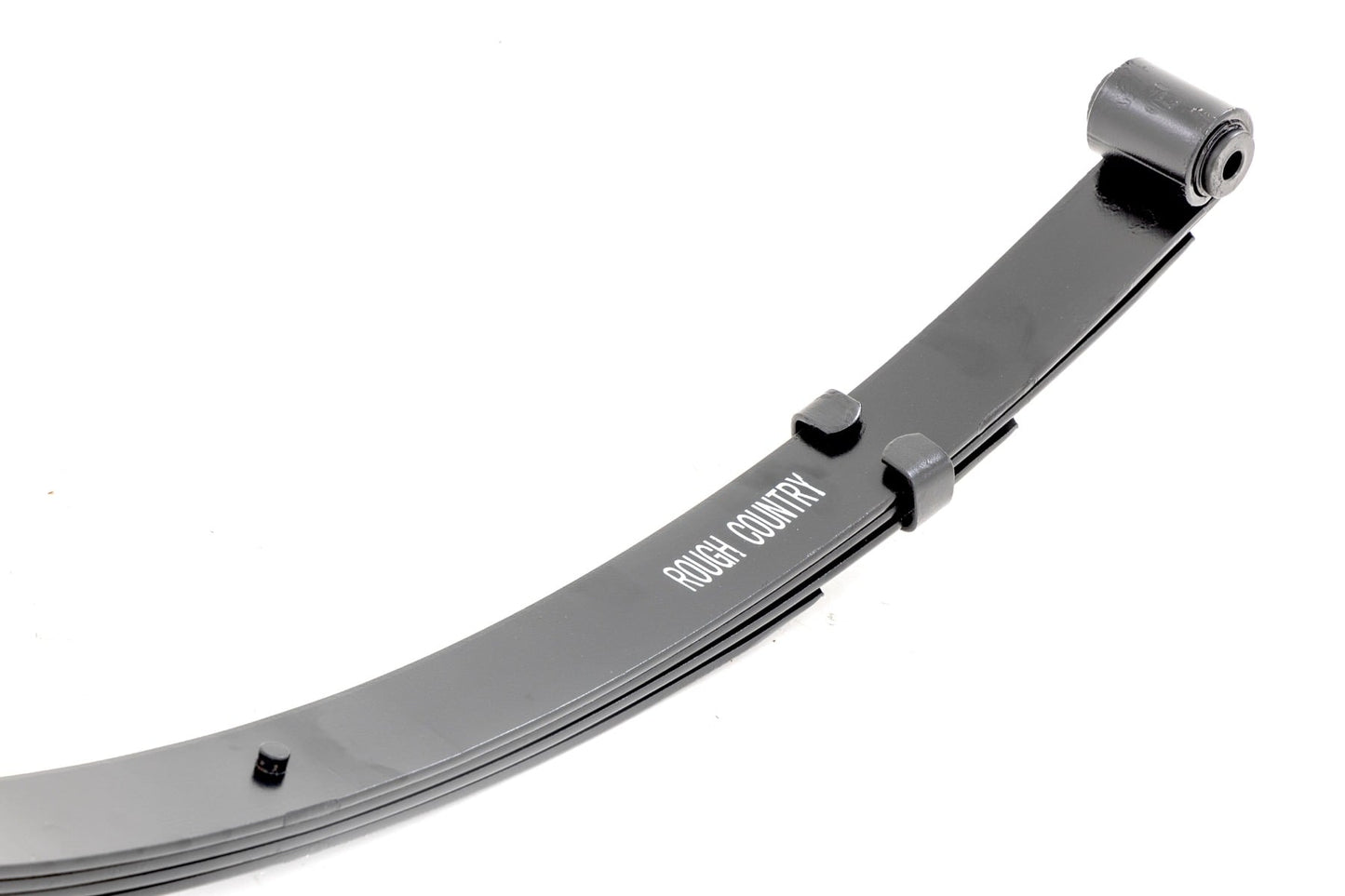 Front Leaf Springs 4 Inch Lift Pair Jeep Wrangler YJ 4WD (1987-1995) Rough Country-2