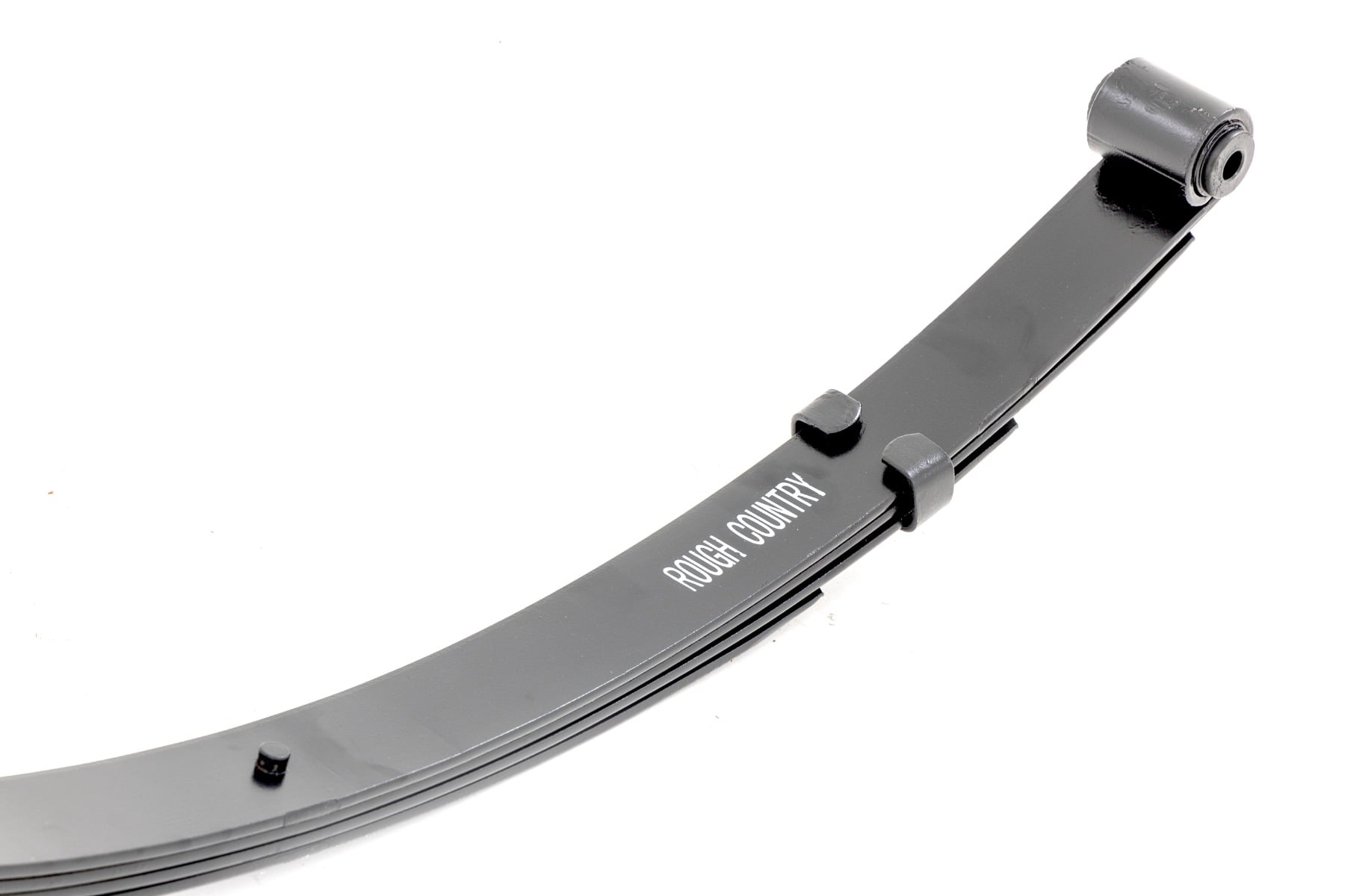 Front Leaf Springs 4 Inch Lift Pair Jeep Wrangler YJ 4WD (1987-1995) Rough Country-2