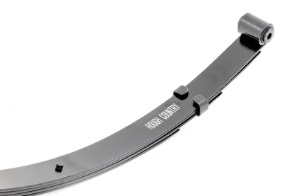 Front Leaf Springs 4 Inch Lift Pair Jeep Wrangler YJ 4WD (1987-1995) Rough Country-2