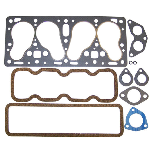 Upper Gasket Set for 1950-1971 Jeep / Willys Models w/ 4-134 F-Head Engine Crown Automotive