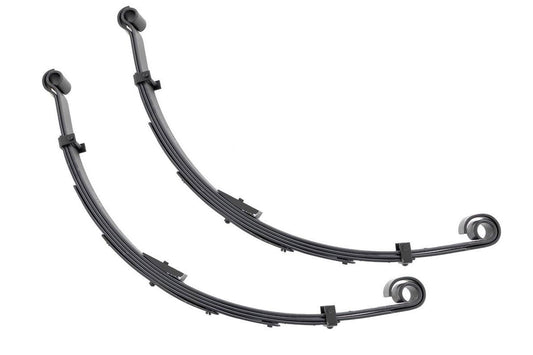 Rear Leaf Springs 6 Inch Lift Pair Jeep Wrangler YJ 4WD (1987-1995) Rough Country