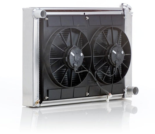 Radiator Module Factory-Fit Natural Finish for 70-79 Buick Apollo w/Std Trans Radiator Be Cool