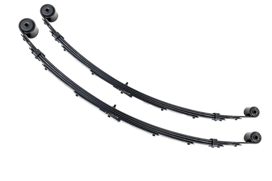 Rear Leaf Springs 3 Inch Lift Pair Jeep Cherokee XJ 2WD/4WD (1984-2001) Rough Country