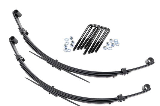 Rough Country Rear Leaf Springs 3 Inch Lift Pair 79-85 Toyota Truck 4WD Rough Country