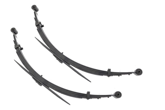 Rough Country Rear 56 Inch Leaf Springs 4 Inch Lift Pair 77-91 GMC Half-Ton Suburban 4WD Rough Country