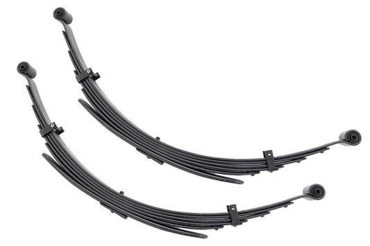 Rough Country Rear 52 Inch Leaf Springs 6 Inch Lift Pair 73-87 GMC C15/K15 Truck/73-91 Half-Ton Suburban Rough Country