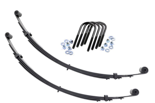 Rough Country Rear Leaf Springs 3 Inch Lift Pair 91-94 Ford Explorer 4WD Rough Country