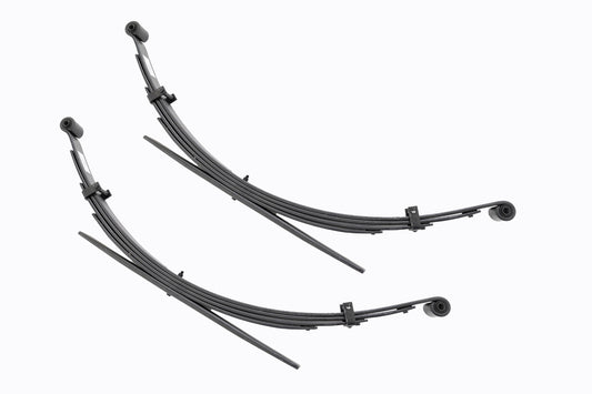 Rough Country Rear Leaf Springs 4 Inch Lift Pair 70-89 Dodge W100 Truck/70-80 W200 Truck 4WD Rough Country