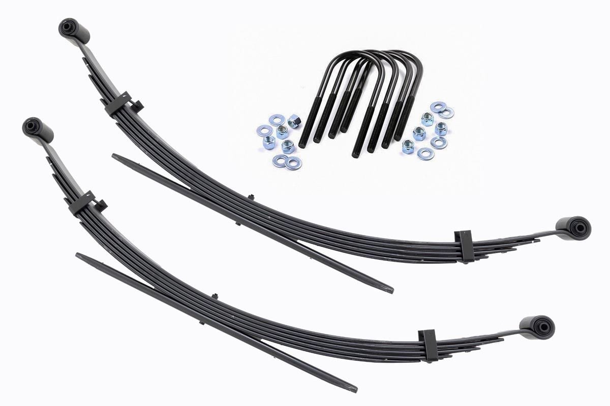 Rear 56 Inch Leaf Springs 2 Inch Lift Pair Chevy/GMC C20/K20 C25/K25 Truck 4WD (77-87) Rough Country