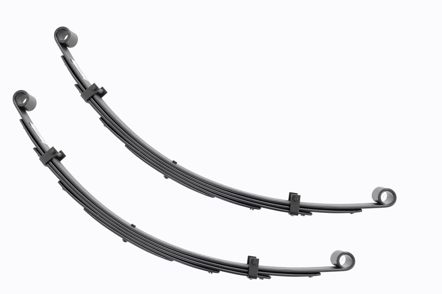 Front Leaf Springs 4 Inch Lift Pair Toyota Land Cruiser FJ40 4WD (64-80) Rough Country