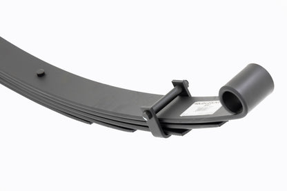 Front Leaf Springs 4 Inch Lift Pair Toyota Land Cruiser FJ40 4WD (64-80) Rough Country-3