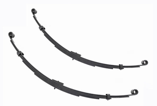 Rear Leaf Springs 4 Inch Lift Pair International Scout II 4WD (1971-1980) Rough Country