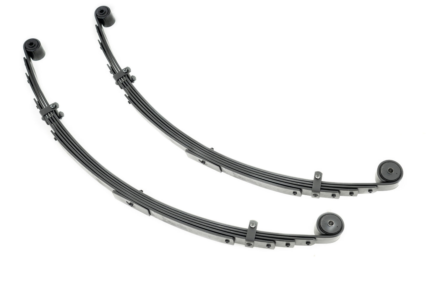 Rear Leaf Springs 4 Inch Lift Pair Jeep Cherokee XJ 2WD/4WD (1984-2001) Rough Country