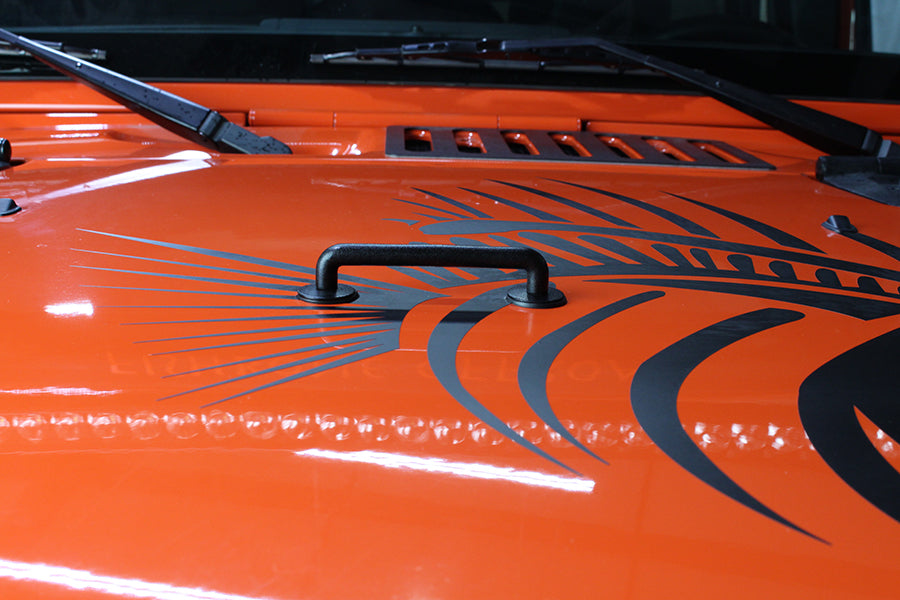 Kentrol Jeep JK Footman Loop 07-18 Wrangler JK Textured Black Kentrol