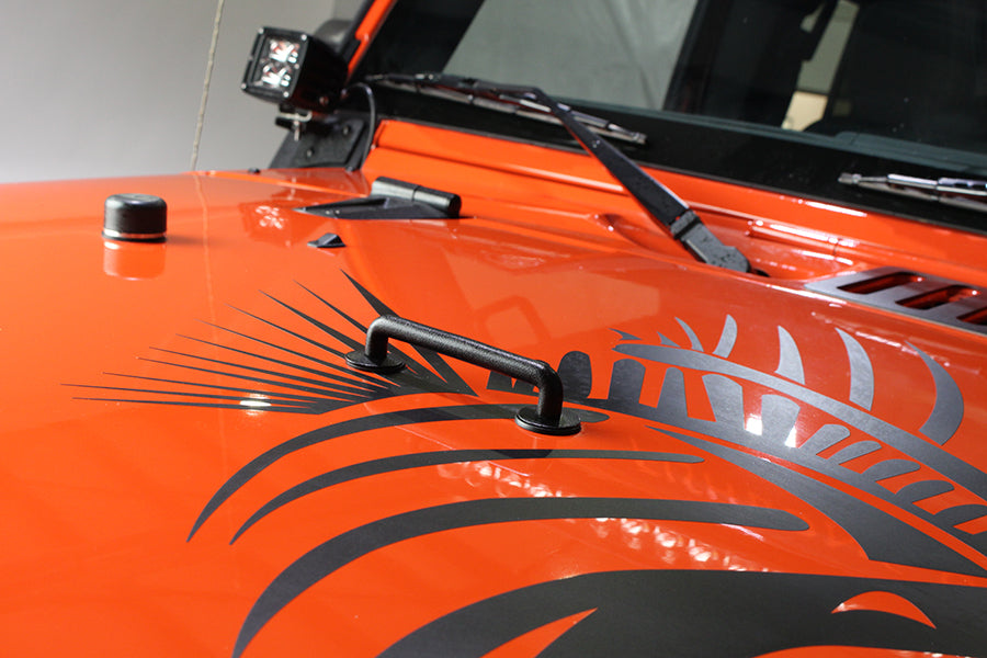 Kentrol Jeep JK Footman Loop 07-18 Wrangler JK Textured Black Kentrol