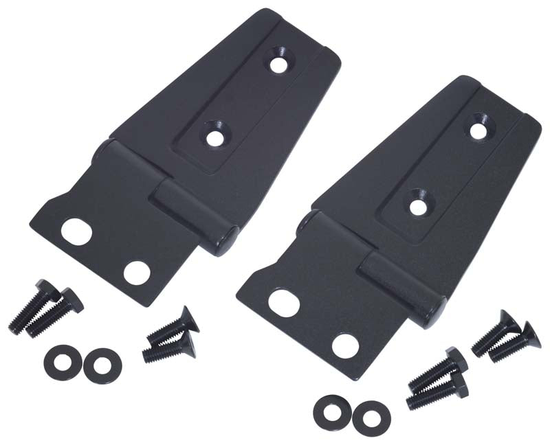 Kentrol Jeep JK Hood Hinge Pair 07-18 Wrangler JK Textured Black Kentrol