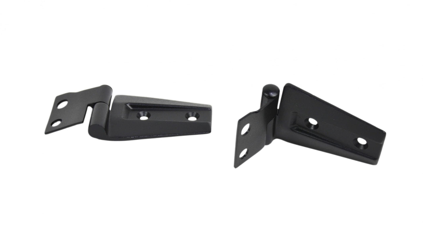 Kentrol Jeep JK Hood Hinge Pair 07-18 Wrangler JK Textured Black Kentrol