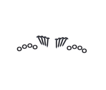 Jeep JK Euro Headlight Guards Pair 07-18 Wrangler JK Textured Black Kentrol-4