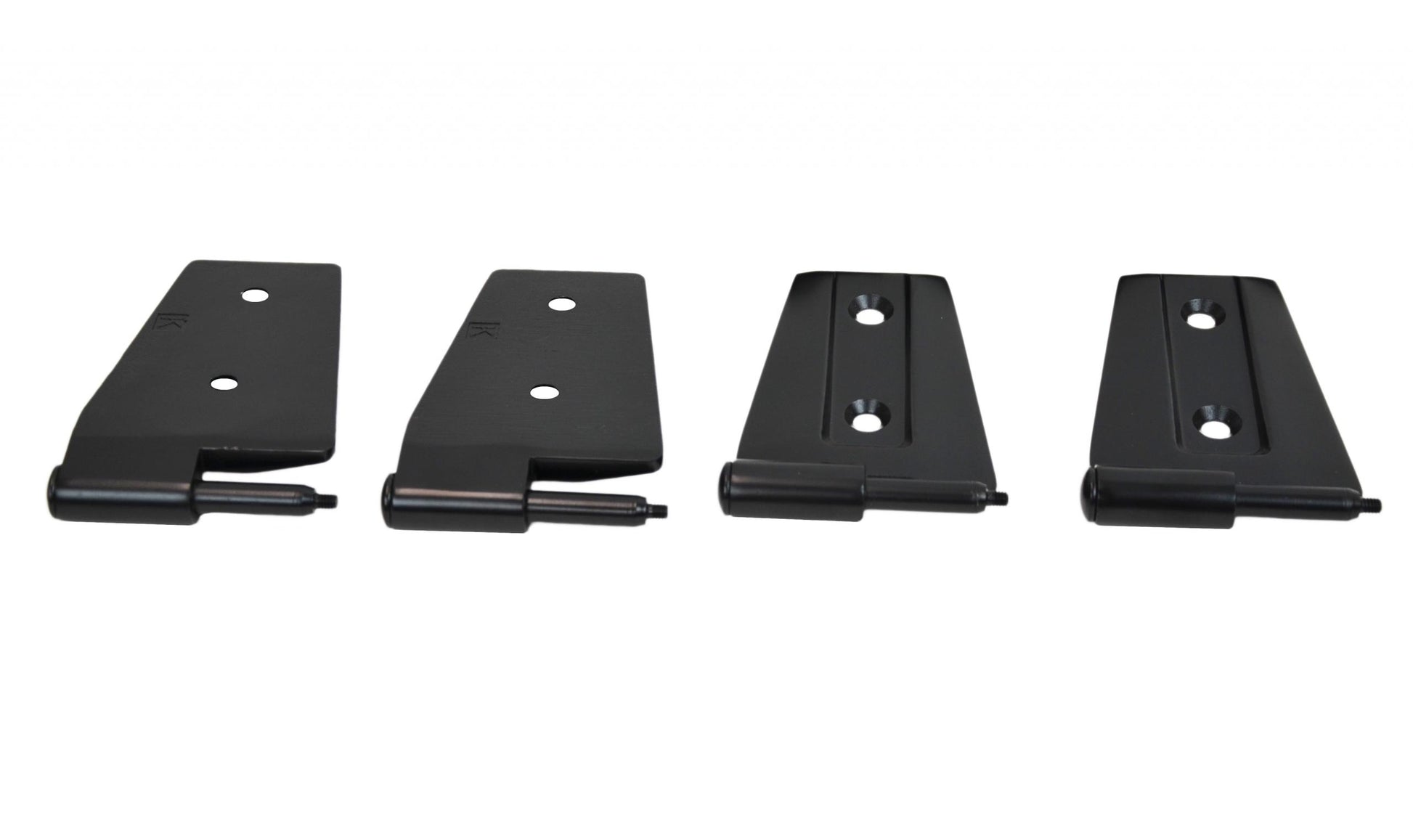 Kentrol Jeep JK Door Hinge Set 4 Pieces 2 Door 07-18 Wrangler JK Textured Black Kentrol