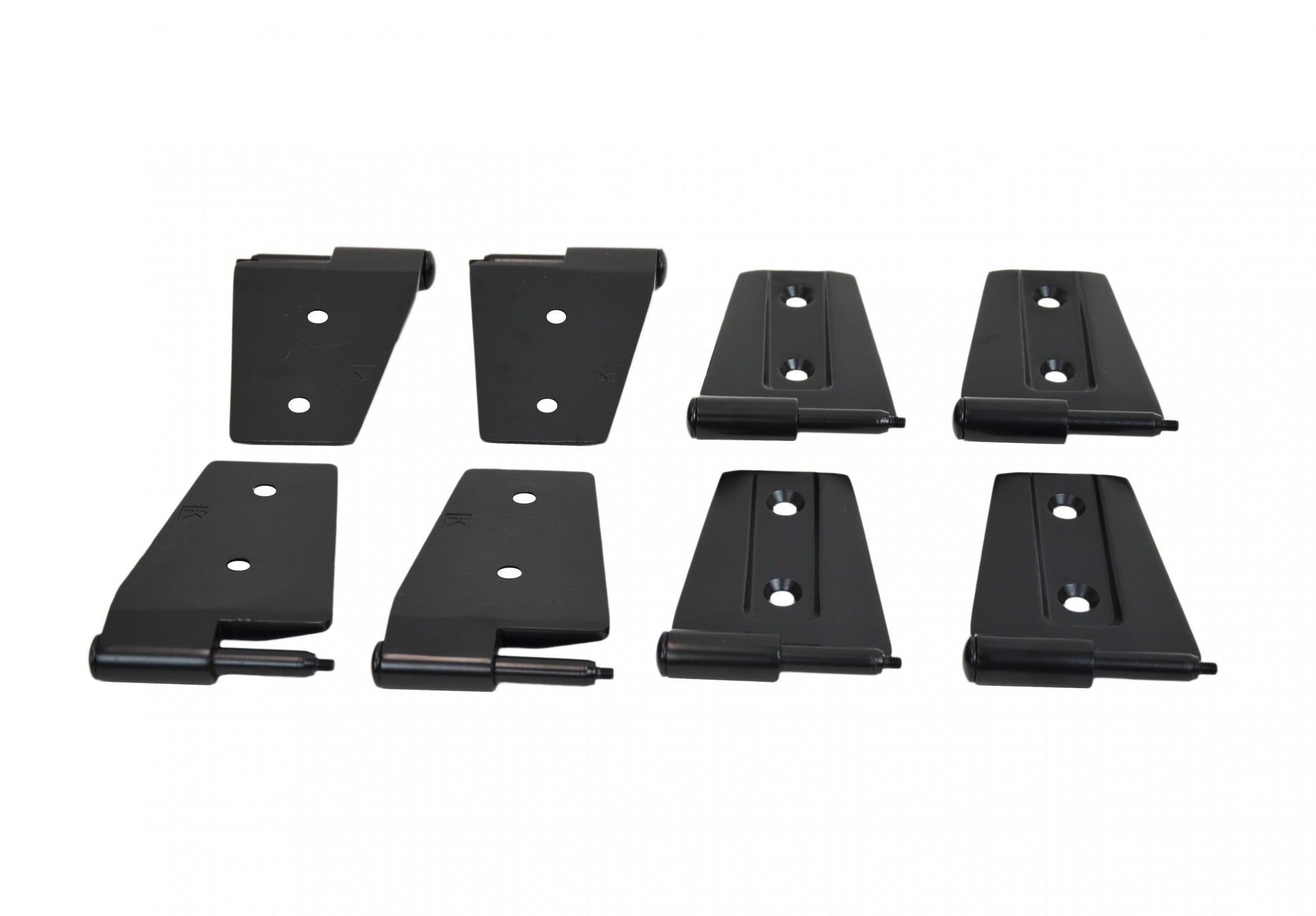 Kentrol Jeep JK Door Hinge Set 8 Pieces 4 Door 07-18 Wrangler JK Textured Black Kentrol