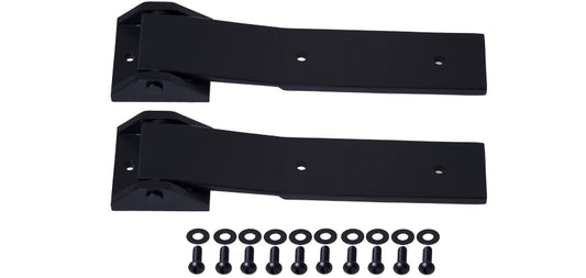 Kentrol Jeep JK Tailgate Hinge Pair 07-18 Wrangler JK Textured Black Kentrol