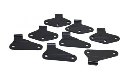 Jeep JK Body Door Hinge Set 8 Pieces 4 Door 07-18 Wrangler JK Textured Black Kentrol-2