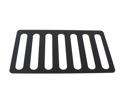 Jeep CJ5 Hood Vent 55-77 CJ5 Powdercoat Black Kentrol-1