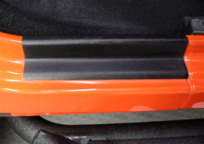 Jeep JK Entry Guards 4 Pieces 4 Door 07-18 Wrangler JK Textured Black Kentrol-4