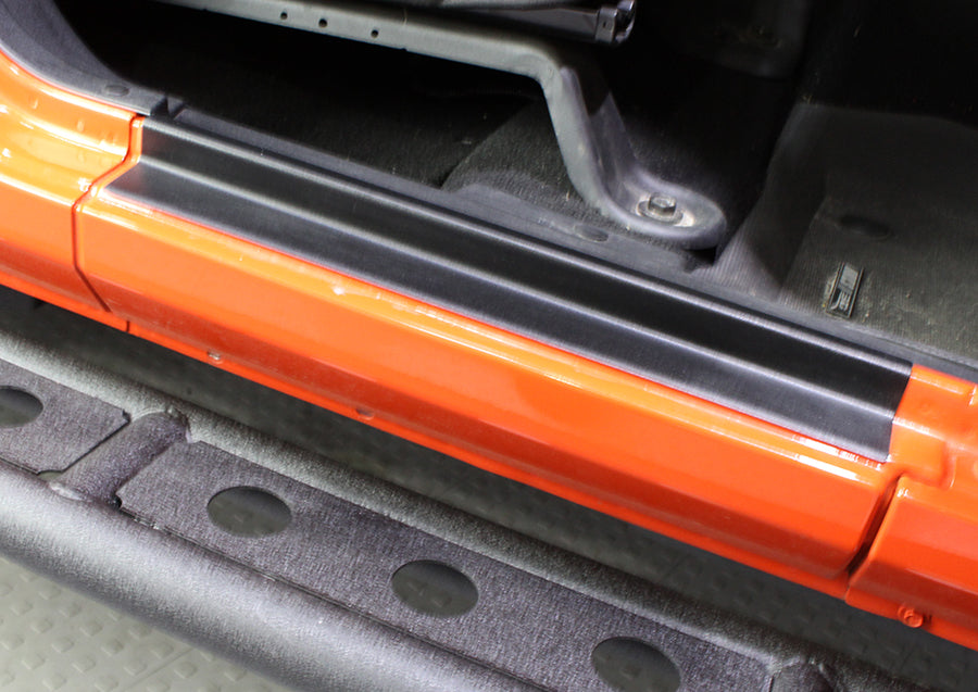 Kentrol Jeep JK Entry Guards 4 Pieces 4 Door 07-18 Wrangler JK Textured Black Kentrol