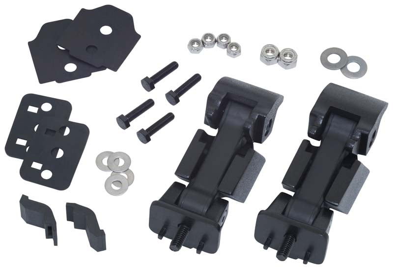 Kentrol Jeep JK Hood Kit 07-18 Wrangler JK Textured Black Kentrol