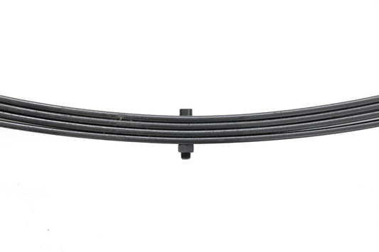 Front Leaf Springs Military Wrap 4 Inch Lift Pair Jeep Wrangler YJ (87-95) Rough Country-1