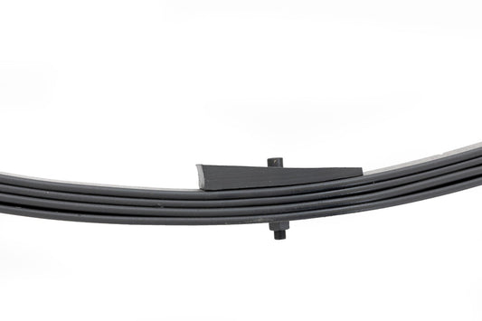 Rear Leaf Springs Military Wrap 4 Inch Lift Pair Jeep Wrangler YJ (87-95) Rough Country-1