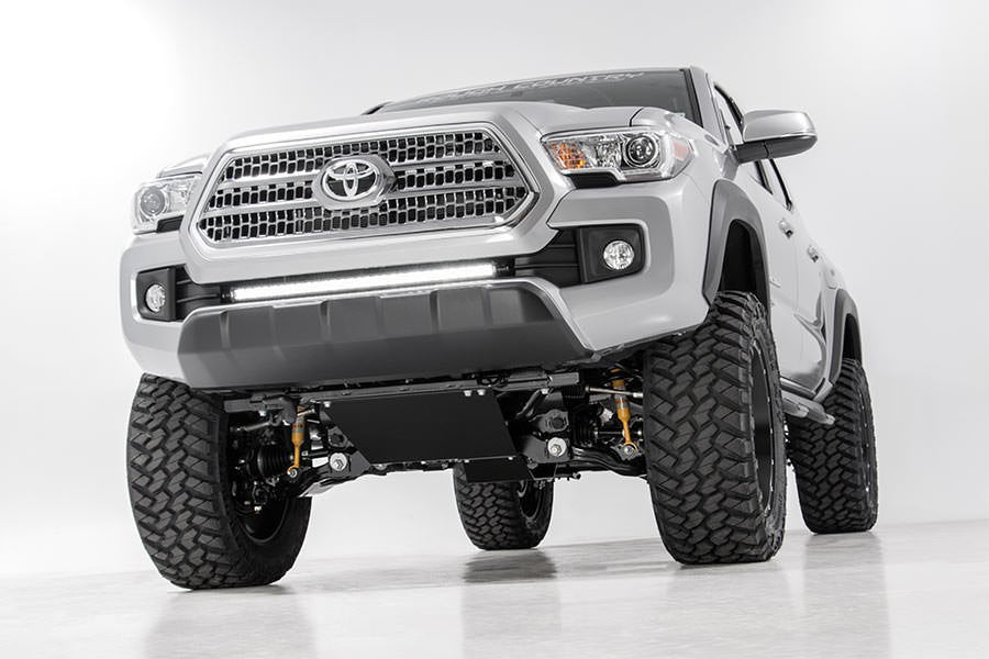 LED Light Kit Lower Grille Mount 30 Inch Spectrum Single Row Toyota Tacoma (16-23) Rough Country-4