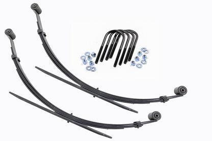 Rear Leaf Springs 4 Inch Lift Pair Ford F-250/F-350 Super Duty 4WD (99-04) Rough Country