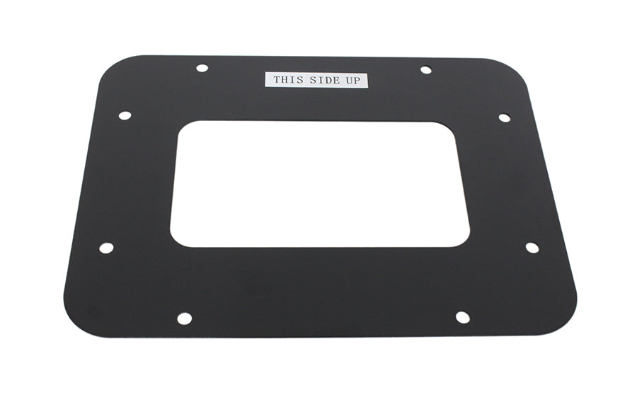 Kentrol Jeep JK BackSide License Plate Mount with LED's 07-18 Wrangler JK Textured Black Kentrol
