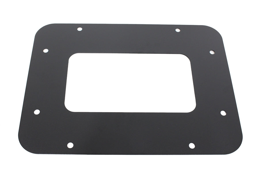 Kentrol Jeep JK BackSide License Plate Mount with LED's 07-18 Wrangler JK Textured Black Kentrol