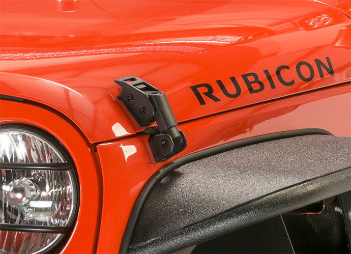 Kentrol Jeep JK Hood Catch Kit 07-18 Wrangler JK Textured Black Kentrol